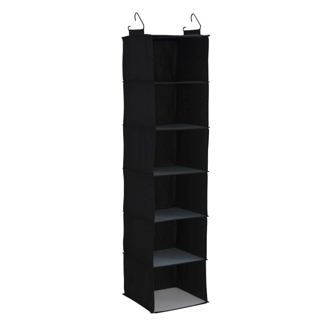 Household Essentials 6 Shelf Hanging Closet Organizer
